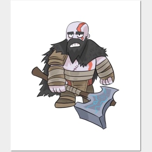 kratos Posters and Art